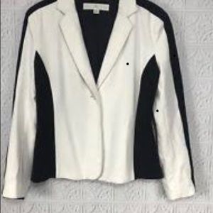 Boston Proper Color Block Blazer